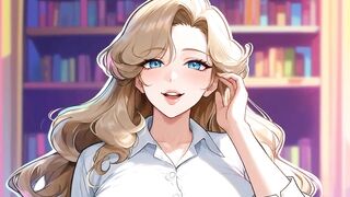 Hot MILF Gets Fucked by Obsessed Student in Library - Uncensored Ai Hentai - Cock Hero