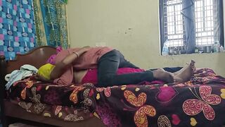 Desi Stepmom Hard Fucking with Stepson Full Romance Telugu Audio Voice