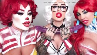 Halloween Dildo JOI with Friends