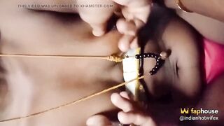 Desi Wife Black Queen Renu BDSM Nipple Pull & Hard Boob Squeeze by Bestie Githane! Indianhotwifex
