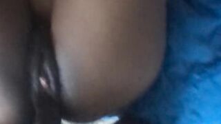 Missionary Is Best Ebony BBW Msmeatz Gets Pounded by Black Man on Bed