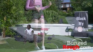 Eva Barbie Takes Rough BBC Anal After Deepthroat